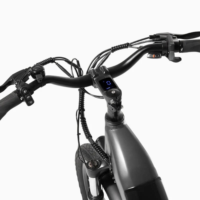 DYU C1 26" Urbana Bicicleta Eléctrica 65km 500W Potencia 4