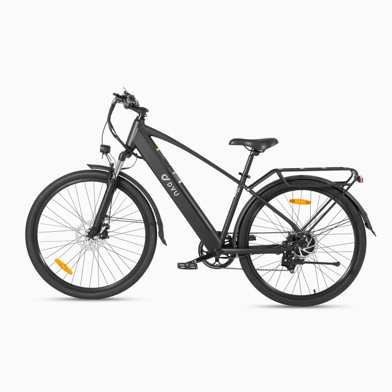 DYU C5 27.5" Urbana Bicicleta Eléctrica 64km 500W Motor 4