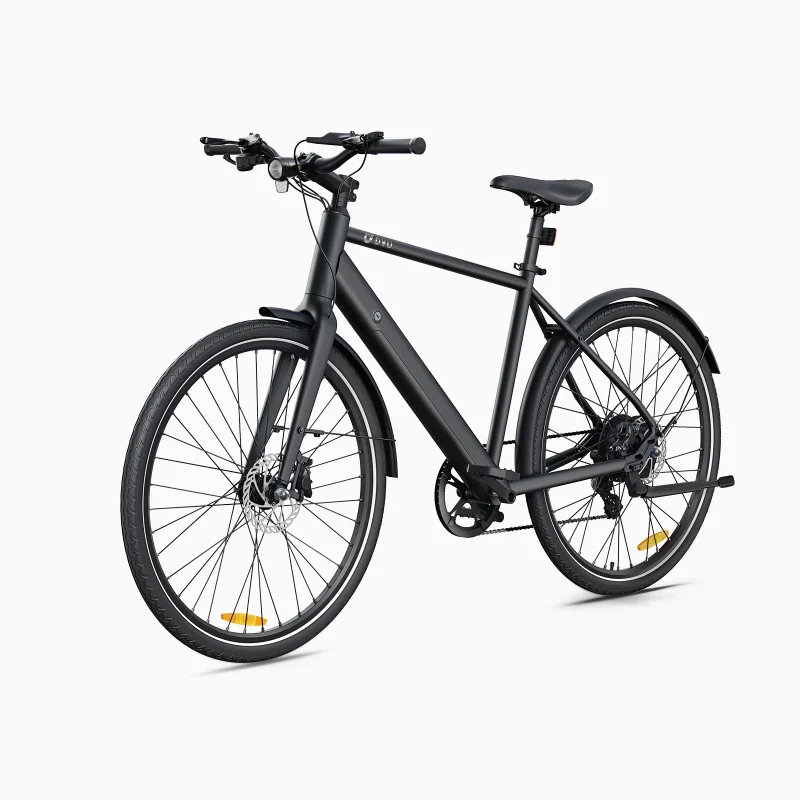 DYU Stroll 1 700C Urbana Bicicleta Eléctrica 100km Alcance 4