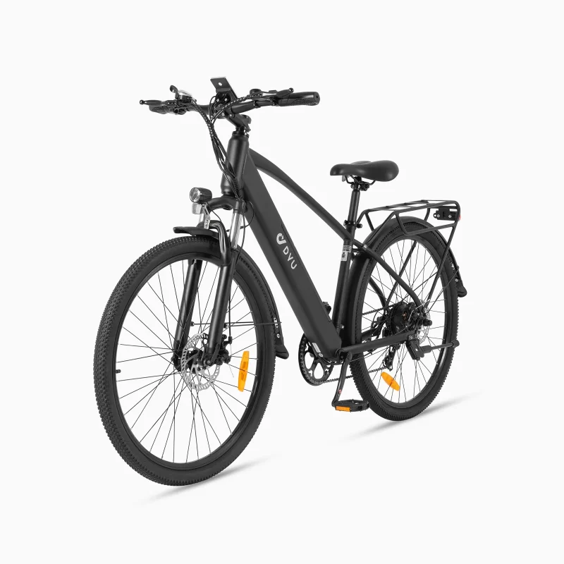 DYU C5 27.5" Urbana Bicicleta Eléctrica 64km 500W Motor 5