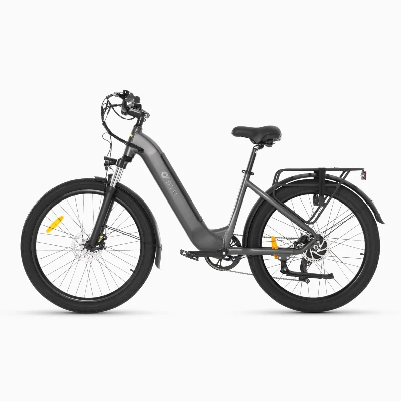 DYU C1 26" Urbana Bicicleta Eléctrica 65km 500W Potencia 5