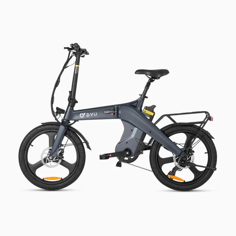 DYU T1 20" Plegable Bicicleta Eléctrica 55km Sensor Par 6