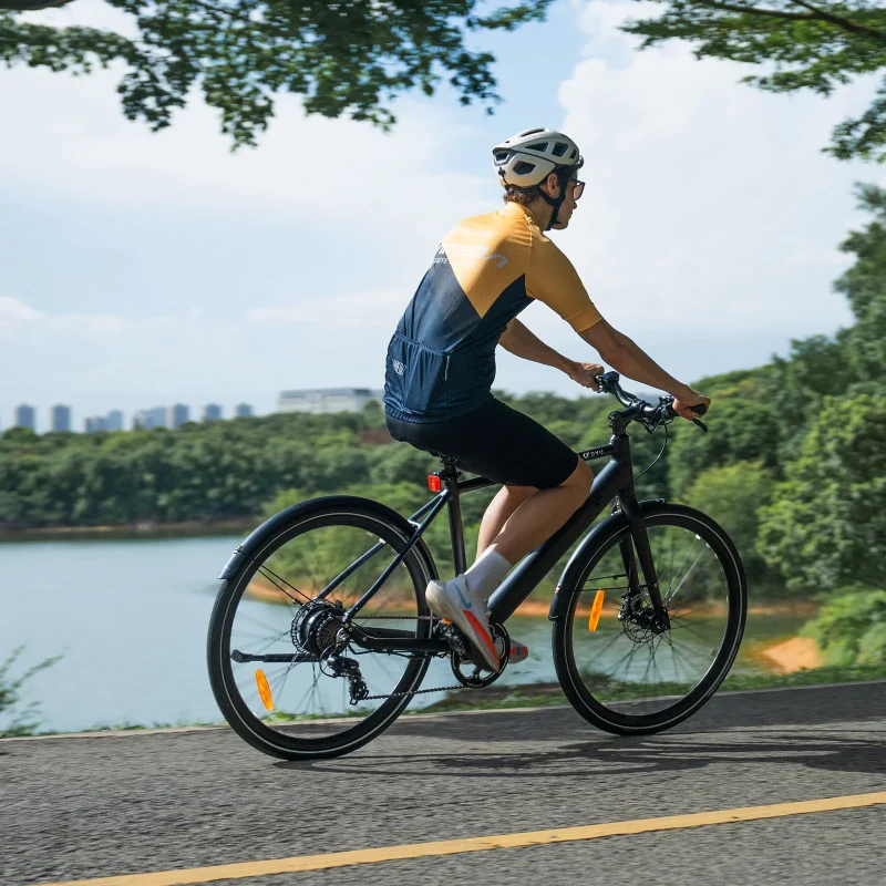 DYU Stroll 1 700C Urbana Bicicleta Eléctrica 100km Alcance 13