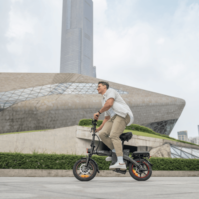 DYU A5 14" Plegable Bicicleta Eléctrica 60km Bloqueo Remoto 21 DYU A5 14" Plegable Bicicleta Eléctrica 60km Bloqueo Remoto 9