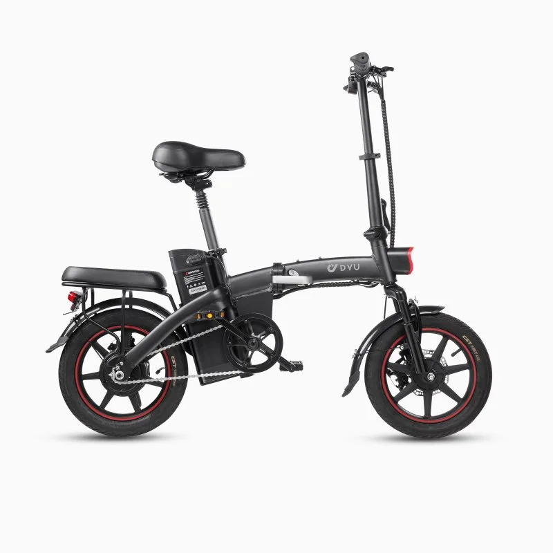 DYU A5 14 Inch Completo Plegable Bicicleta eléctrica