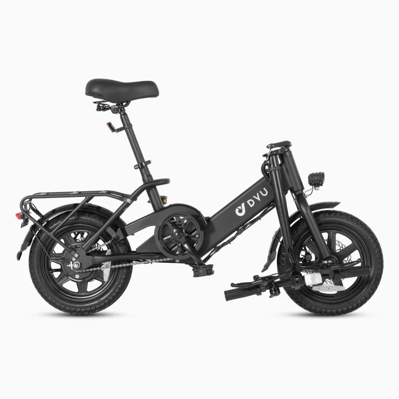 DYU C3 14" Plegable Bicicleta Eléctrica 34km Compacta 2