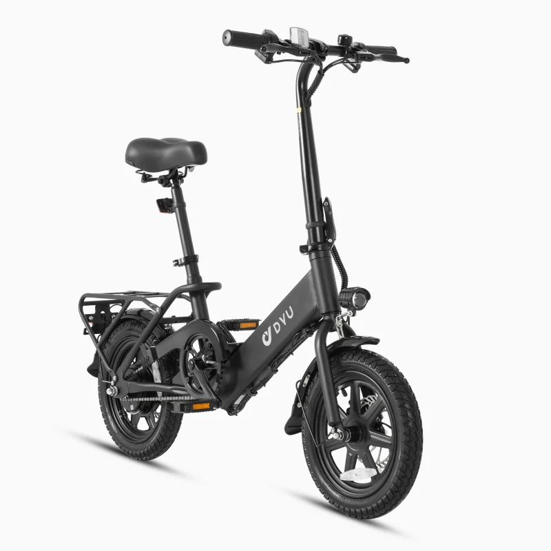 DYU C3 14" Plegable Bicicleta Eléctrica 34km Compacta 5