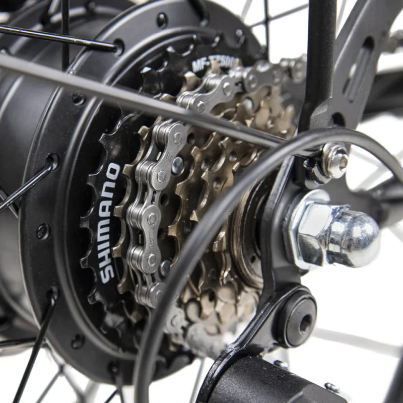 DYU C6 26" Urbana Bicicleta Eléctrica 60km Batería Extraíble 7