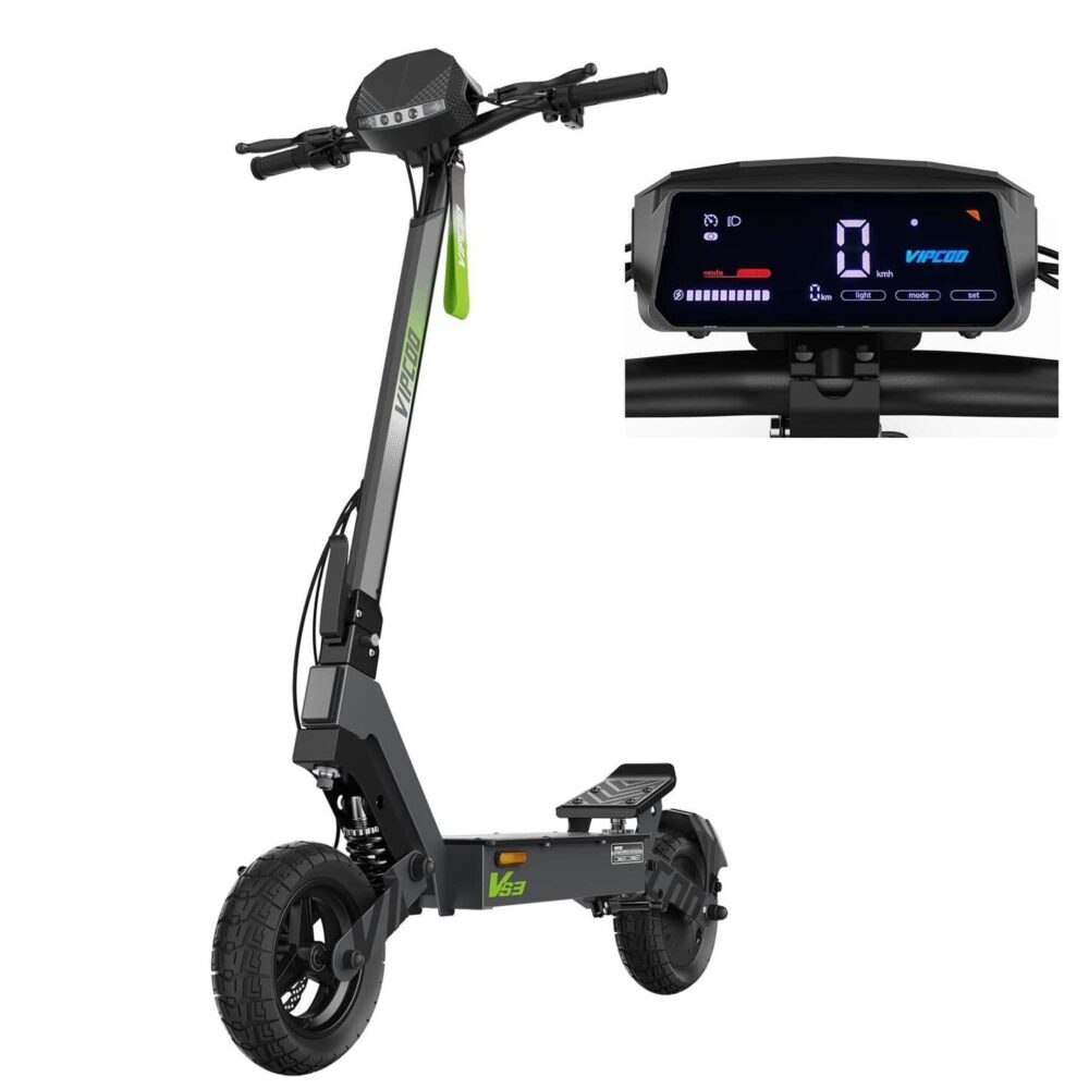 VIPCOO VS3 800W Touch Screen Patinete eléctrico for Adults