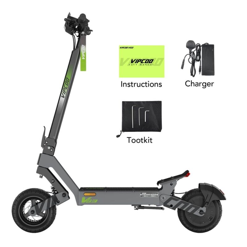 VIPCOO VS3 800W Scooter Táctil 50km 30 VIPCOO VS3 800W Scooter Táctil 50km 14
