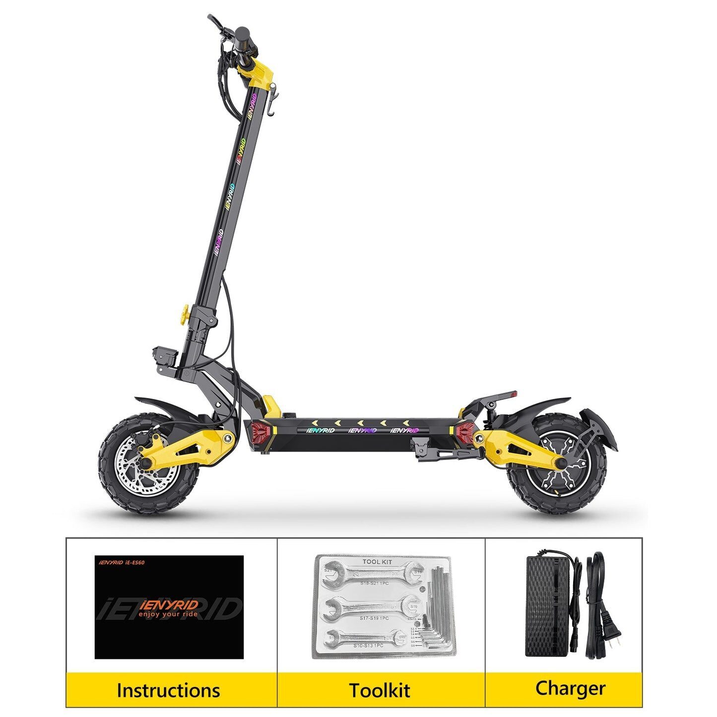 iENYRID ES60 2400W Scooter Off-Road 75km 13 iENYRID ES60 2400W Scooter Off-Road 75km - Imagen 13