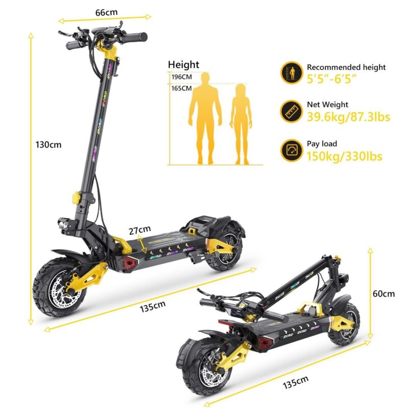 iENYRID ES60 2400W Scooter Off-Road 75km 25 iENYRID ES60 2400W Scooter Off-Road 75km 11